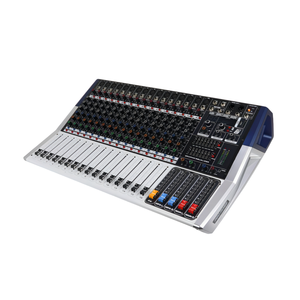 Mezclador de <span class=keywords><strong>Audio</strong></span> Profesional PHY-16D de 16 Canales, Consola para DJ de 350W*2 con 99 DSP, BT, USB/SD, Alimentación Phantom de 48V - Product Image 1