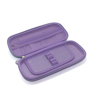 Étui de rangement EVA personnalisé avec logo, résistant aux chocs et aux odeurs, sac de voyage résistant à l'usure avec fermeture éclair en nylon et PU - Product Image 1