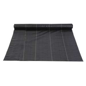 Toile tissée en plastique agricole anti-mauvaises herbes avec contrôle des adventices amélioré et service de découpe pour les zones de culture - Product Image 3