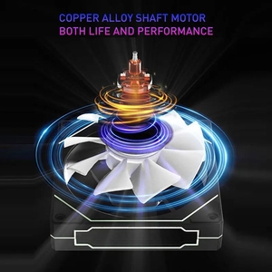 Ventilateur de Refroidissement <span class=keywords><strong>pour</strong></span> PC ARGB 120 mm de Haute Qualité, Ventilateur de Boîtier d'<span class=keywords><strong>Ordinateur</strong></span> ARGB 5V 3 Broches <span class=keywords><strong>pour</strong></span> <span class=keywords><strong>Refroidisseur</strong></span> de Processeur - Product Image 3