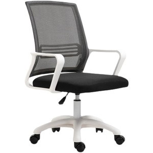 Office Chair Swivel Height Adjustable Mesh <b>Back</b> Black Seat Plastic Frame Desk Chair For Home Office Use - Product Image 1