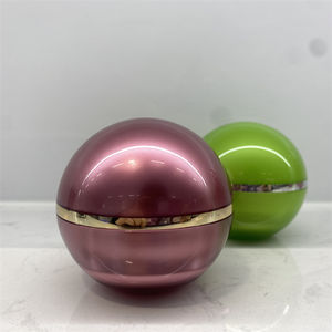 Récipient acrylique givré 15g 30g 50g 80g plastique crème pour le visage en forme de sphère - Product Image 2