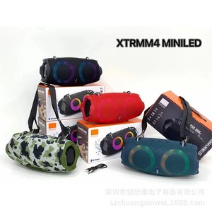 ลำโพงพกพา Mini LED XTREEM4 MINI LED ไร้สาย สำหรับใช้งานกลางแจ้ง พร้อมสายสะพายผ้าตาข่าย เหมาะสำหรับการเดินทางและออกกำลังกาย - Product Image 4