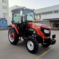 Tracteur agricole lourd à quatre roues motrices de 50 chevaux, fabriqué en Chine, modèle 504