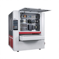 Machine de débavurage automatique RES800/RES1000/RES1300, machines de débavurage de tôles métalliques, machine de polissage et de chanfreinage des métaux