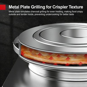 เครื่องทำแพนเค้กเชิงพาณิชย์ที่ทนทานและใช้งานได้ยาวนานสำหรับการใช้งานหนัก - Product Image 3