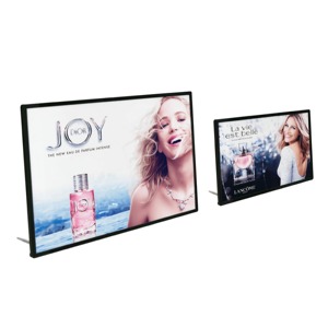 Super slim Light Box LED Poster Frame LED Menu Board Photo Movie Poster Display