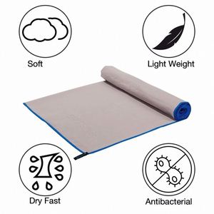 Microfiber Water Absorption Printing Sport Double-Sided Velvet <b>Bath</b> Towel Sports Towels - Product Image 2