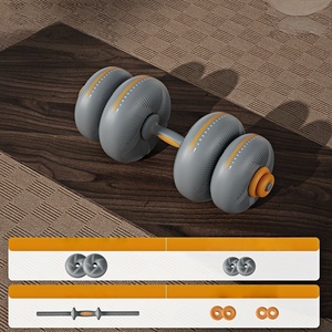 Multi-functional Dumbbell Set Adjustable Soft Dumbbell for Women's Fitness Home Equipment for Men's <b>Strength</b> <b>Training</b> Barbell - Product Image 3