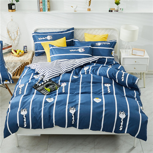Tùy chỉnh sợi nhỏ thoải mái in hươu cao cổ phim hoạt hình Duvet cover bộ đồ giường đặt cho trẻ em - Product Image 4