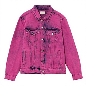 Chaqueta de Mezclilla Casual de Invierno con Logotipo Personalizado para Mujer, Chaqueta de Mezclilla Vintage para Mujer - Product Image 1