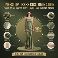 Robe longue à volants vert olive sur mesure pour femme, élégante, pour l'été, la plage, les vacances et les centres de villégiature