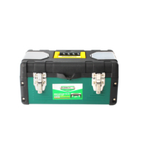 Boîte à outils en plastique 14 ", ensemble de boîtes à outils de qualité supérieure