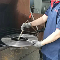 Lame de scie à ruban en acier au carbone 4Tpi lames de scie à viande couleur vive scies de boucher cuisine traitement des aliments lame de coupe