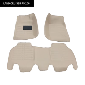 2024 la dernière conception 5D accessoires intérieurs diamant cuir EVA tapis de sol de voiture pour LAND CRUISER FG 200 - Product Image 2