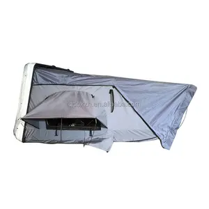 2021 Abs כיסוי קשיח מעטפת אלומיניום תחתון 3-4 אדם גג רכב אוהל תיבת גג אוהל עם טלסקופים סולם