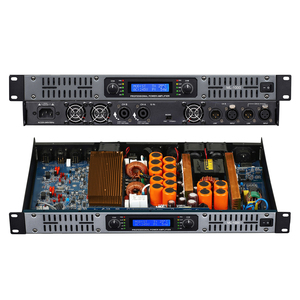 ML-1000 1U Rack Mount Class D Digital Power Amplifier 2x1000W High Efficiency Professional Amp for Stage Live Sound PA <strong>System</strong> - Product Image 1