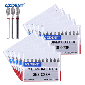 Phổ Biến AZDENT Nha Khoa Hình Dạng Bóng Đá <span class=keywords><strong>FG</strong></span> Kim Cương Bur Kit - Product Image 5