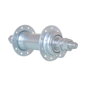 Roues de vélo avant/arrière en acier galvanisé – <span class=keywords><strong>Axe</strong></span> à visser avec écrou, durable, 20 rayons, <span class=keywords><strong>montage</strong></span> sur disque, pour BMX/<span class=keywords><strong>VTT</strong></span> - Product Image 1