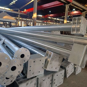 Postes <span class=keywords><strong>de</strong></span> Acero Cónicos para Tráfico, Personalizados en China, <span class=keywords><strong>de</strong></span> 6M, 8M, 10M y 12M - Product Image 4