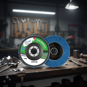 Disque à lamelles Fervi Performance DF6100 sans fer 125 mm pour le ponçage du métal - Product Image 2