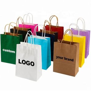 Sacs en papier blancs personnalisés avec logo imprimé pour pharmacies, hôpitaux et magasins de médicaments – Vente en gros à prix réduit - Product Image 3