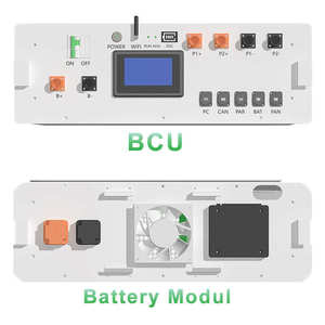 Batterie de stockage d'énergie solaire LiFePO4 48V en rack/container, 6500+ cycles, 51.2V 100Ah 120Ah 150Ah 200Ah 300Ah 5KWH-160KWH, stock UE PL - Product Image 2