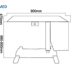 C-220 Good Quality Lifting <b>Table</b> Motorized <b>Electric</b> <b>Table</b> Medical Instruments Slit Lamp <b>Table</b> - Product Image 2
