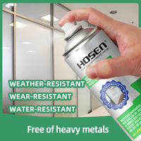 HOSEN Peinture en aérosol pour verre dépoli à séchage rapide, imperméable et mat