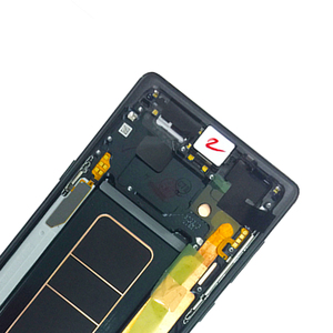 6.4 "écran d'origine pour <span class=keywords><strong>Samsung</strong></span> <span class=keywords><strong>Galaxy</strong></span> Note9 <span class=keywords><strong>Note</strong></span> <span class=keywords><strong>9</strong></span> SM-N960F N9600 N960U LCD écran tactile pièces de rechange de réparation avec cadre - Product Image 6