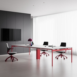 Thời Trang Hiện Đại Hội Nghị Lớn Bảng Cuộc Họp Dài Bàn Cho 8 10 12 Người Văn Phòng Phòng Họp Đồ Nội Thất - Product Image 4