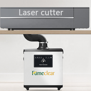 <span class=keywords><strong>Extracteur</strong></span> <span class=keywords><strong>de</strong></span> <span class=keywords><strong>fumée</strong></span> pour découpeuse laser CO2 portable industrielle pour graveur laser Xtool, découpe laser avec filtre à charbon actif HEPA - Product Image 1