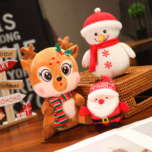 Adorables Osos de Peluche de Santa Claus, Peluches de Alce, Muñecos de Peluche, Regalos de Navidad para Niños, Decoración del Hogar, Almohada para Sofá - Product Image 3