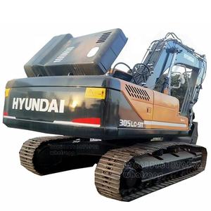 Excavatrice hyundai 305 machine d'excavatrice utilisée hyundai 305 pelle hydraulique complète sur chenilles R305LC-9 - Product Image 1