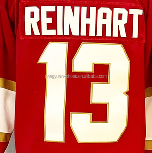 Versand bereit Florida Sam Bennett Weiß Best Quality Stitched Hockey Jersey - Product Image 3