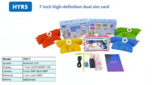 2025 Siêu Giá Rẻ <span class=keywords><strong>7</strong></span> Inch Máy Tính Bảng Với Thẻ Sim 4G 12GB + 256GB Trẻ Em Quà Tặng <span class=keywords><strong>Android</strong></span> 11 Wifi Máy Tính Bảng Cho Trẻ Em - Product Image 6