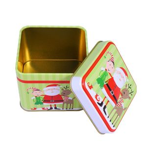 Boîte en métal personnalisée pour biscuits, boîte à biscuits, boîtes en étain bon marché, emballage vide, boîtes cadeaux <span class=keywords><strong>de</strong></span> Noël - Product Image 3
