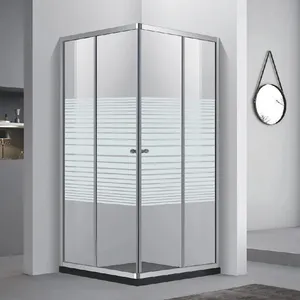 Kamar Mandi Aluminium, Kamar Mandi Anak Laki-laki dan Perempuan, Kabin Kamar Mandi Turki Bulat 80x80