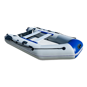 2026 280cm 9.2 ft Marine Inflatable Dinghy Rowing Canoe Portable Assault Rafting Fishing Kayak Air Deck Floor <b>Yacht</b> for - Product Image 1