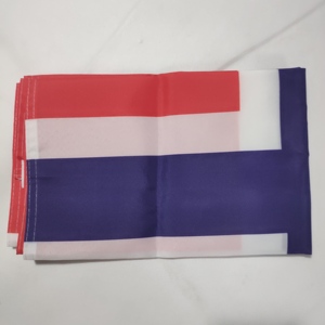 Listo para enviar 100% Poliéster 3x5ft Stock Norwegian NOR Red Blue Cross Bandera de Noruega - Product Image 5