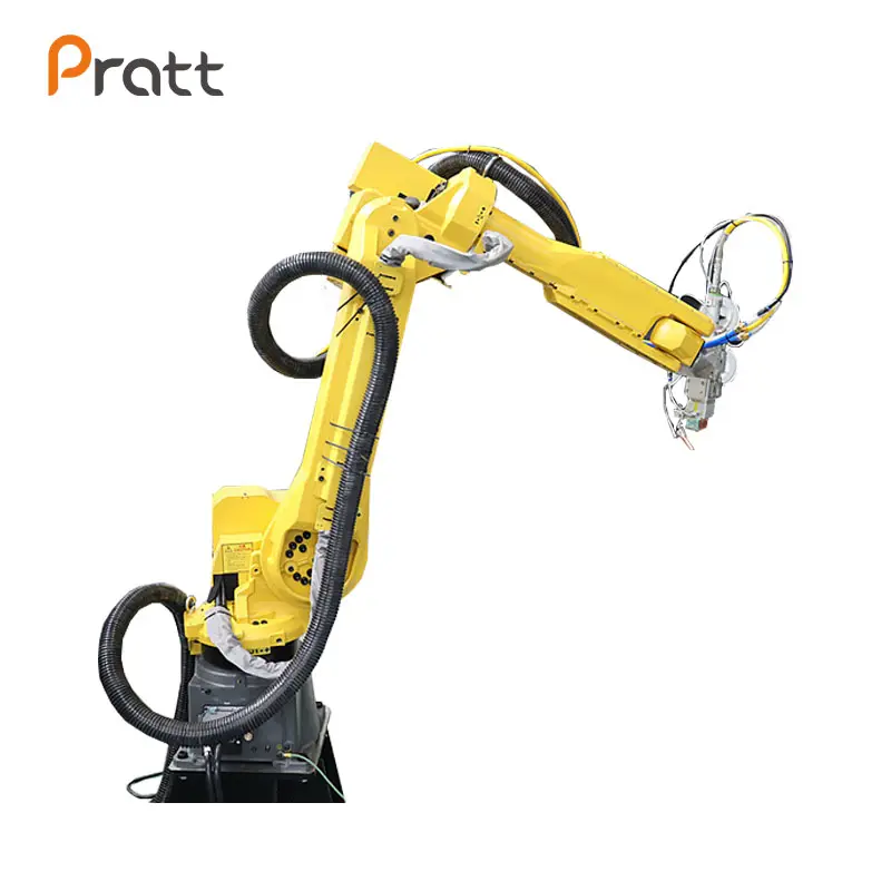 Six-axis Robotic Arm Fiber Laser Welding Machine For Spraying And Handling Welding Robot With Durable After Sell Service
