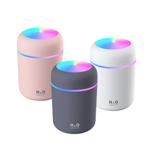 Humidificador de aire portátil multifunción USB para el hogar, el coche, pequeño, mini, de interior, de escritorio, difusor de aroma - Product Image 1