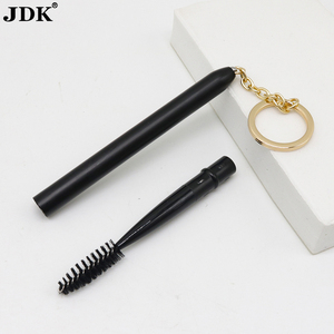 Kuas Maskara Alis Aplikator Bulu Mata, Sikat Kosmetik Portabel Mata dengan Tutup untuk Perjalanan - Product Image 1