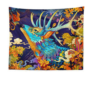 Bravo Kain Poliester 100% Cetak Digital 3D Tapestry Dinding Jepang Dari Cina - Product Image 2