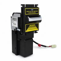 Accepteur de billets de banque pour borne d'arcade avec boîte de rangement sécurisée pour billets, dispositif de paiement sécurisé