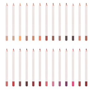 Lápiz Delineador de Labios Personalizado de Marca Privada MLM, 4 Colores, Textura Mate, Tubo Rosa, Alta Pigmentación, Larga Duración, Maquillaje de Labios que No se Desvanece - Product Image 1