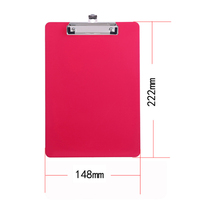 Porte-documents A4 en PP coloré pour bureau et école