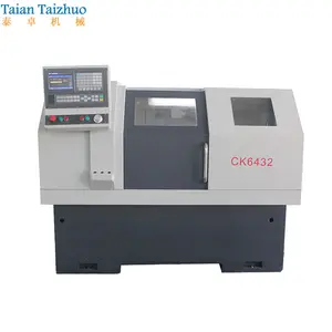 CNC 불 켜기 기계 Lathe 대 한 돌 CK6432