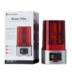 Bloom 740w Resin 3D Printer Machine for Home or School Use,Printing Size of 6.4x4.0x7.08 Inch