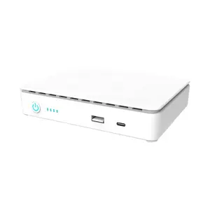 ללא הפרעות אספקת חשמל 5v 9v 12V 24v DC UPS עבור Wifi נתב Dc נייד סוללה מיני ups עם Poe